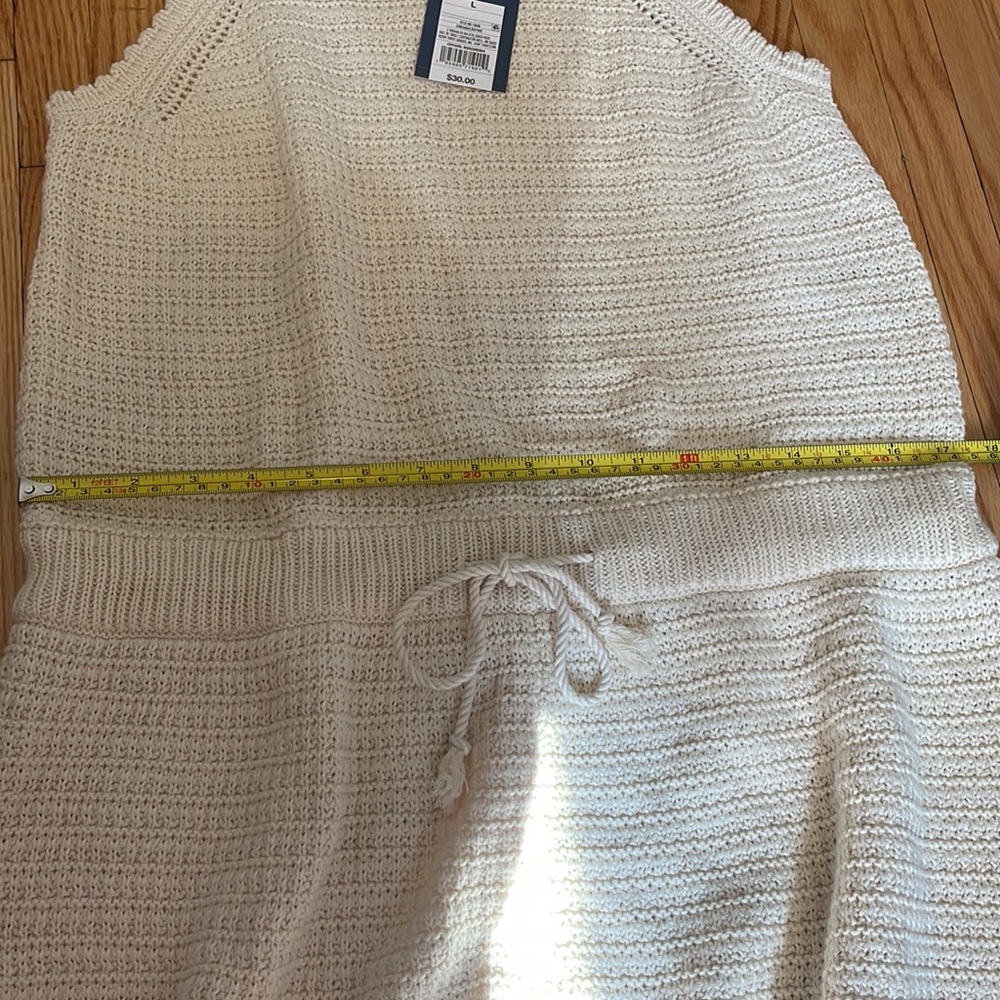 Universal Thread Cream Knit Romper - Picture 9 of 12